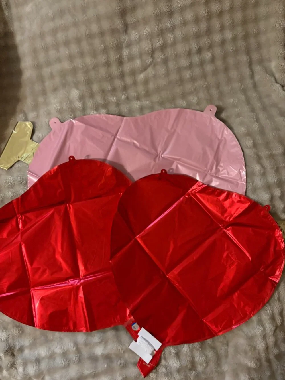 Heart Balloons 6 piece set for Birthdays, Anniversaries Wedding, Valentines Day